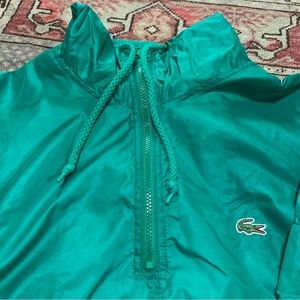 Vintage 80s Lacoste windbreaker-Oversized!
